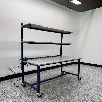 Formaspace 5' Laboratory Table With Shelves image 0